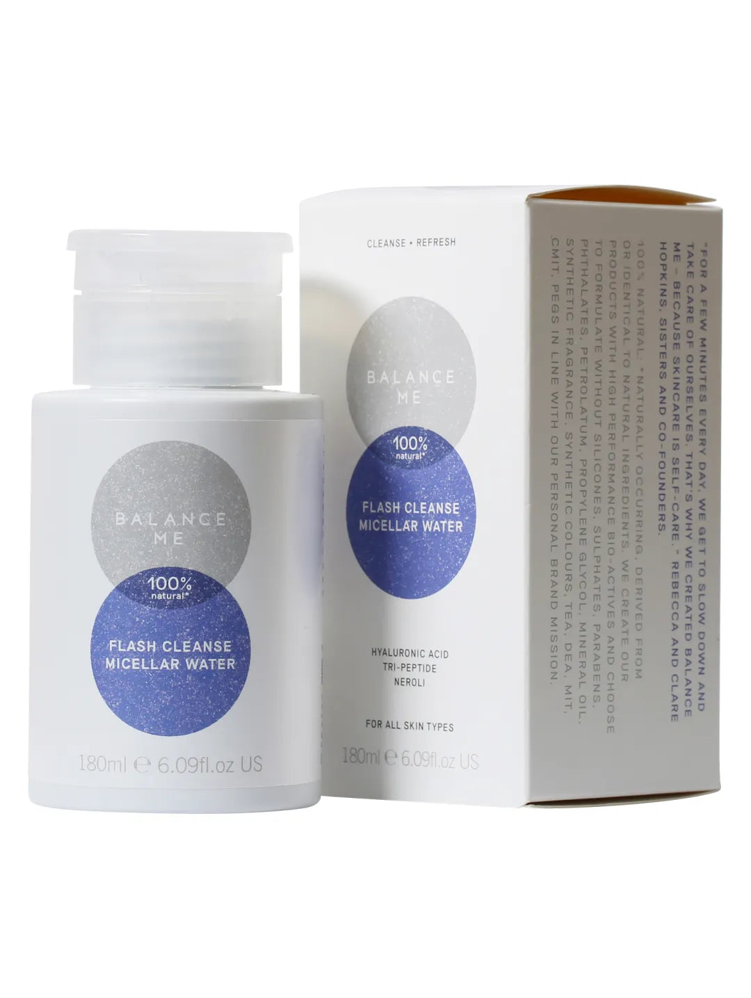 Balance Me – Flash Cleanse Micellar Water – 180 ml