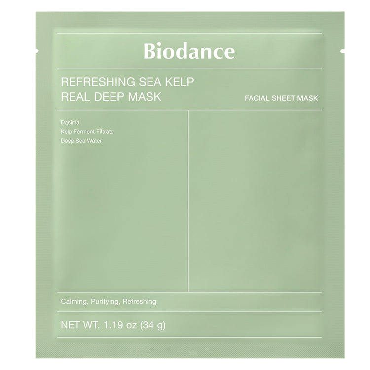 Biodance Refreshing Sea Kelp Real Deep Mask - Sheetmask