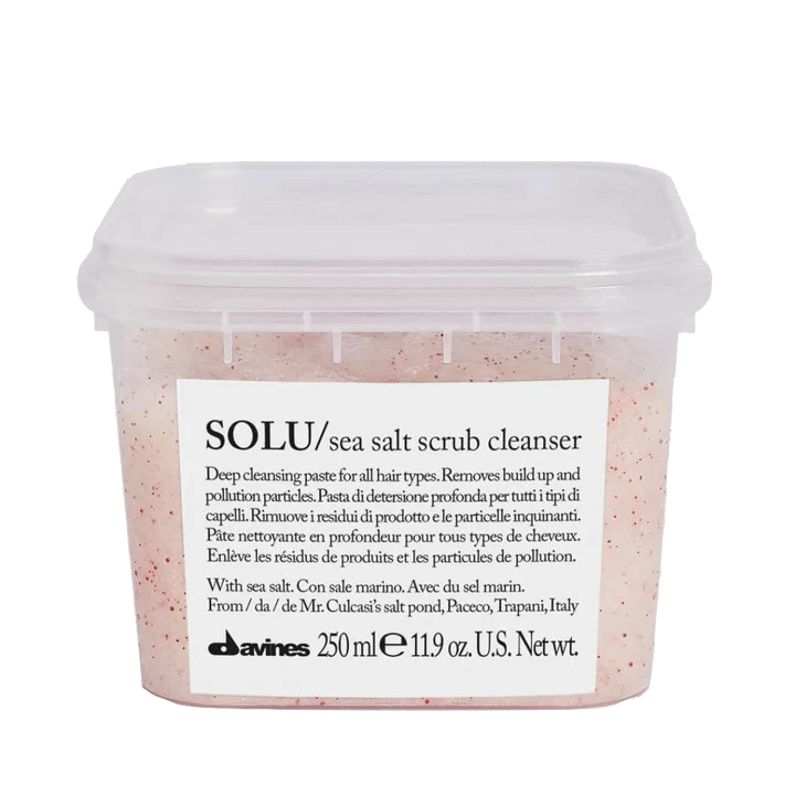 Davines Essential Solu Sea Salt Scrub Cleanser 250 ml