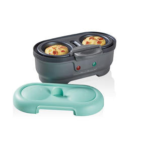Hamilton Beach Egg Bites-maker, Steker Kokar och pocherar ägg, med löstagbar nonstick-bricka