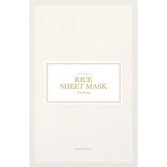 I'm From Rice Sheet Mask