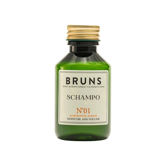 BRUNS Schampo Nº01 - Harmonisk Kokos 100ml