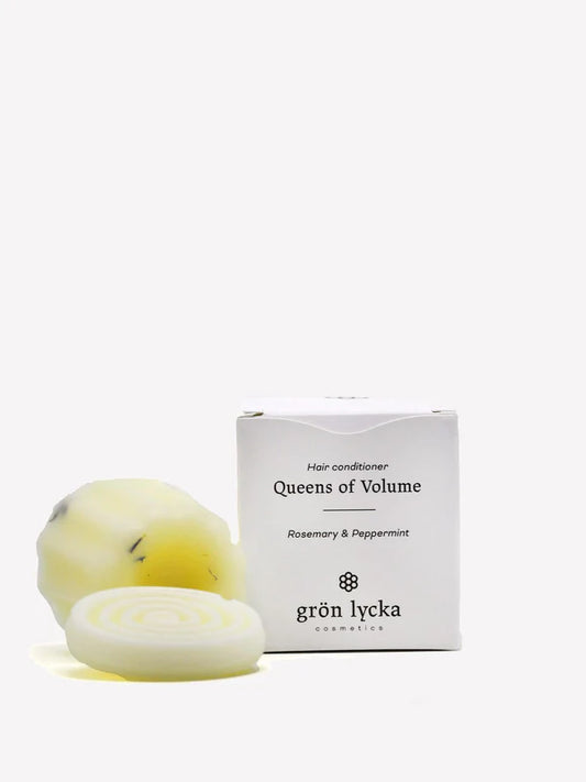 Grön Lycka  Queens Of Volume Balsam - Tunna strån för volym