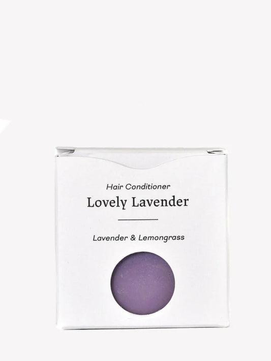 Grön Lycka  Lovely Lavender - Balsam - Torrt eller Lockigt hår