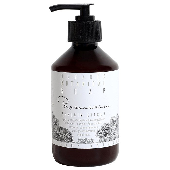 KaliFlower Organics Ekologisk Flytande Tvål - Rosmarin, Apelsin & Litsea