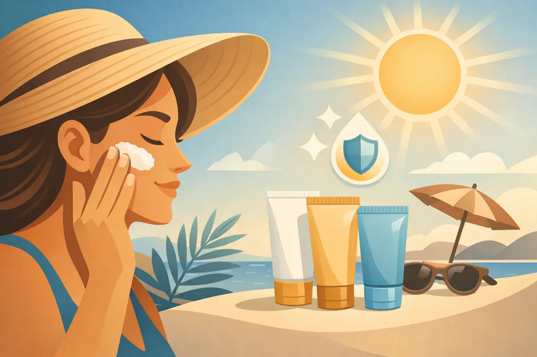 Solskydd ansikte SPF50 PA++++ - så väljer du