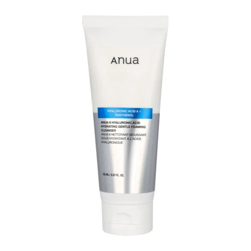 Anua 8 Hyaluronic Acid + Panthenol Hydrating Gentle Foaming Cleanser 150ml