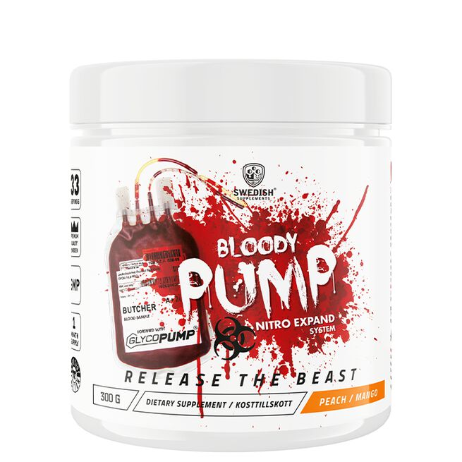 Bloody Pump, 300 g Peach Mango