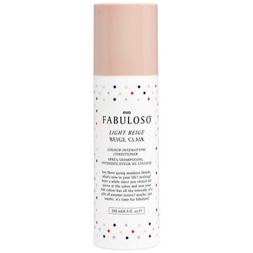 Evo Fabuloso Light Beige Colour Intensifying Conditioner 250ml