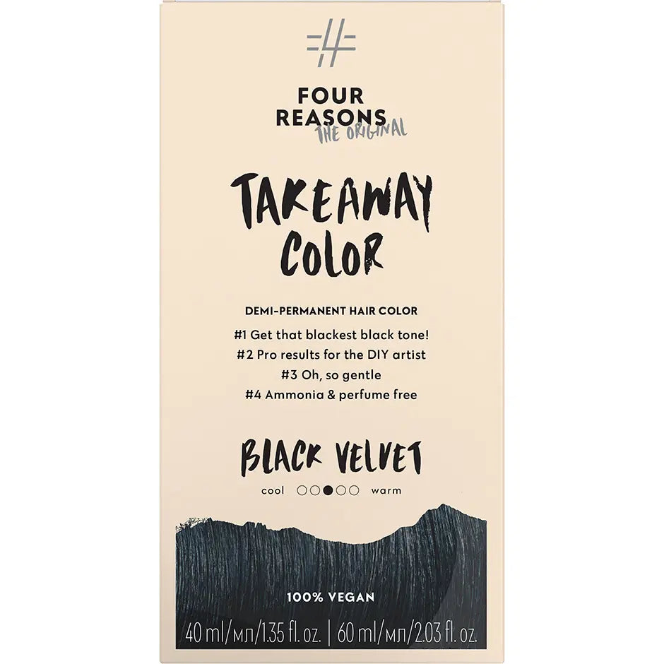 Four Reasons Take Away Color 1.0 Black Velvet