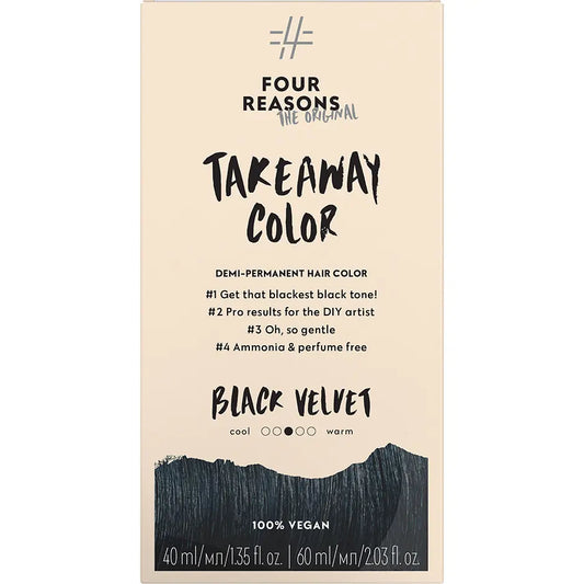 Four Reasons Take Away Color 1.0 Black Velvet