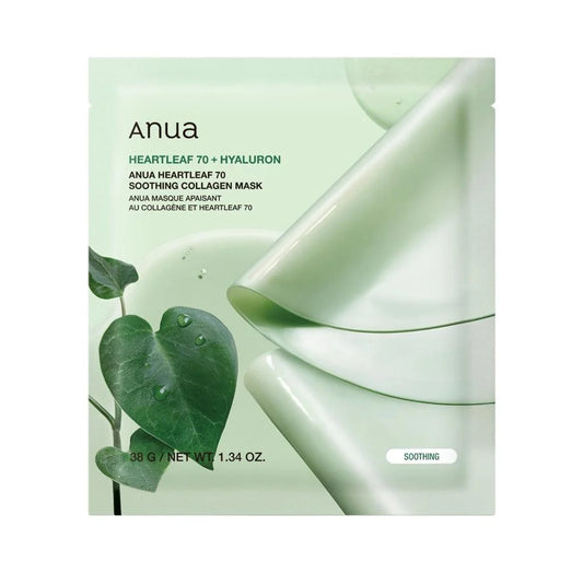 Anua Heartleaf 70 Soothing Collagen Mask 1st
