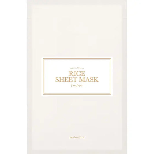 I'm From Rice Sheet Mask