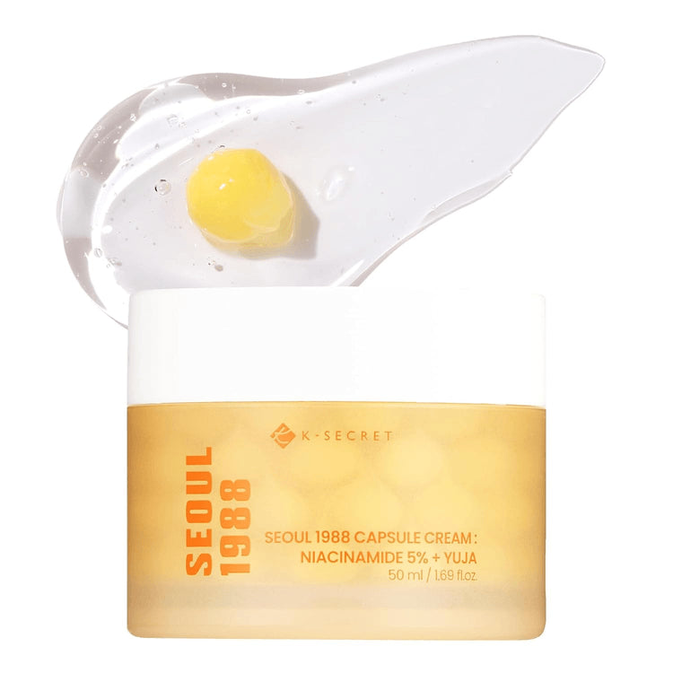 K-SECRET SEOUL 1988 Capsule Cream Niacinamide 5% + Yuja 50ml