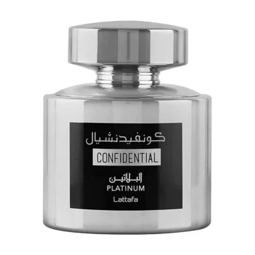 Lattafa Confidential Platinum Eau de Parfum Unisex 100ml
