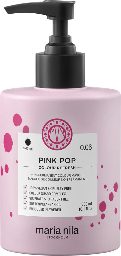 Maria Nila Colour Refresh 0.06 Pink Pop 300ml