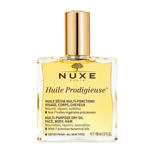NUXE Huile Prodigieuse Multi Purpose Dry Oil Face Body Hair Spray 100ml