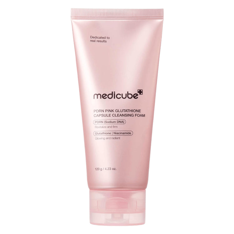 Medicube PDRN Pink Glutathione Capsule Foam Cleanser 120g