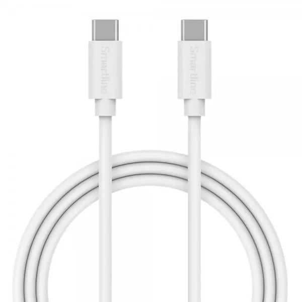 Smartline Kabel Extra Long USB-C/USB-C Cable 3 m Vit
