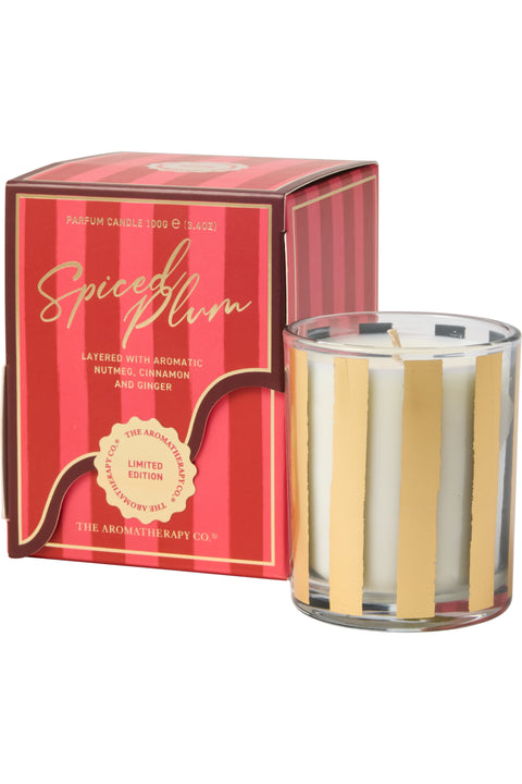 The Aromatherapy Co. Limited Edition Scented Candle Spiced Plum 100g