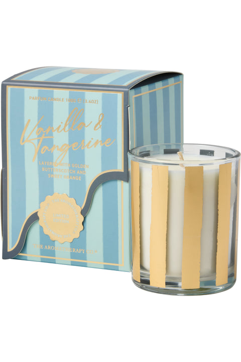 The Aromatherapy Co. Limited Edition Scented Candle Vanilla & Tangerine 100g