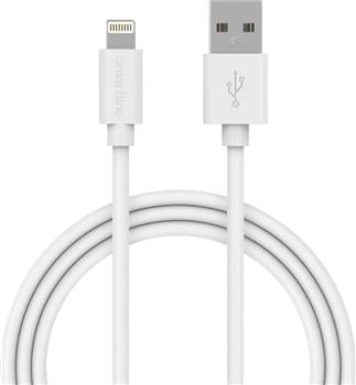 Smartline USB Kabel Lightning 1m Vit