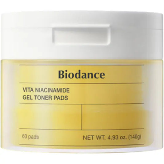 Biodance Vita Niacinamide Gel Toner Pads 60st