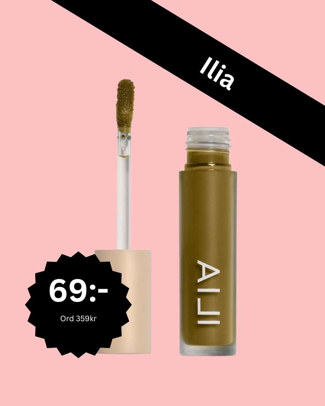 ILIA Liquid Powder Matte Eye Tint Juniper Moss Green 3,5 ml