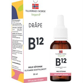 Dråpe B12 droppar 30 ml