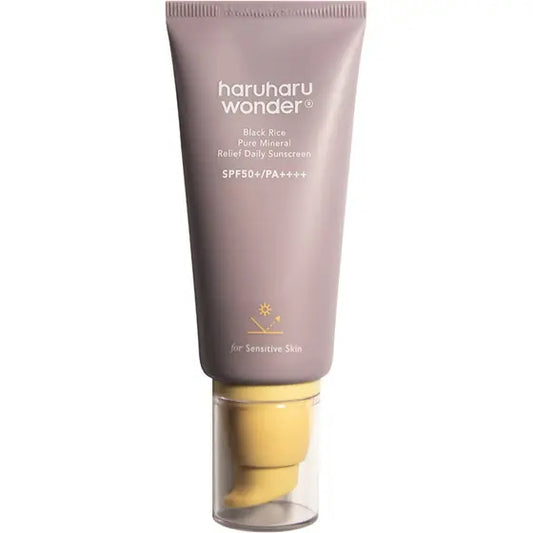 haruharu wonder Black Rice Pure Mineral Relief Daily Sunscreen SPF50+ /PA + + + + 50 ml
