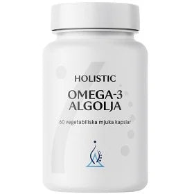 Holistic Omega-3 Algolja 60 kapslar