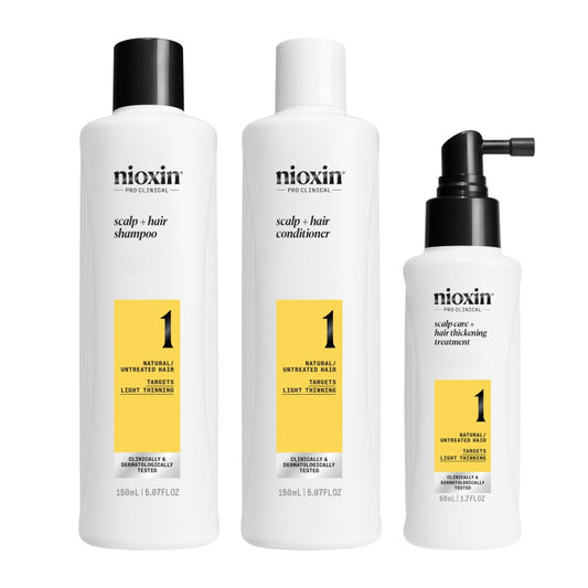 Nioxin System 1 Trial Kit for Thinning Hair