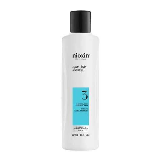 Nioxin System 3 Shampoo for Colored Thinning Hair 300 ml - Schampo