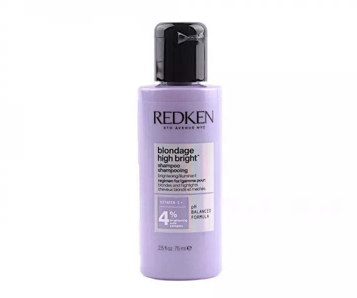 Redken Blondage High Bright Brightening Shampoo för blont hår 75 ml