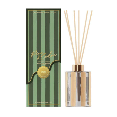 The Aromatherapy Co. - Festive Diffuser 100ml - Pine & Cedar