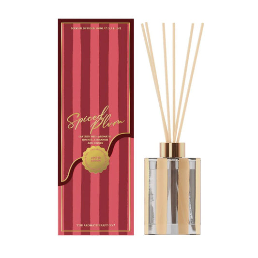 The Aromatherapy Co. - Festive Diffuser 100ml - Spiced Plum